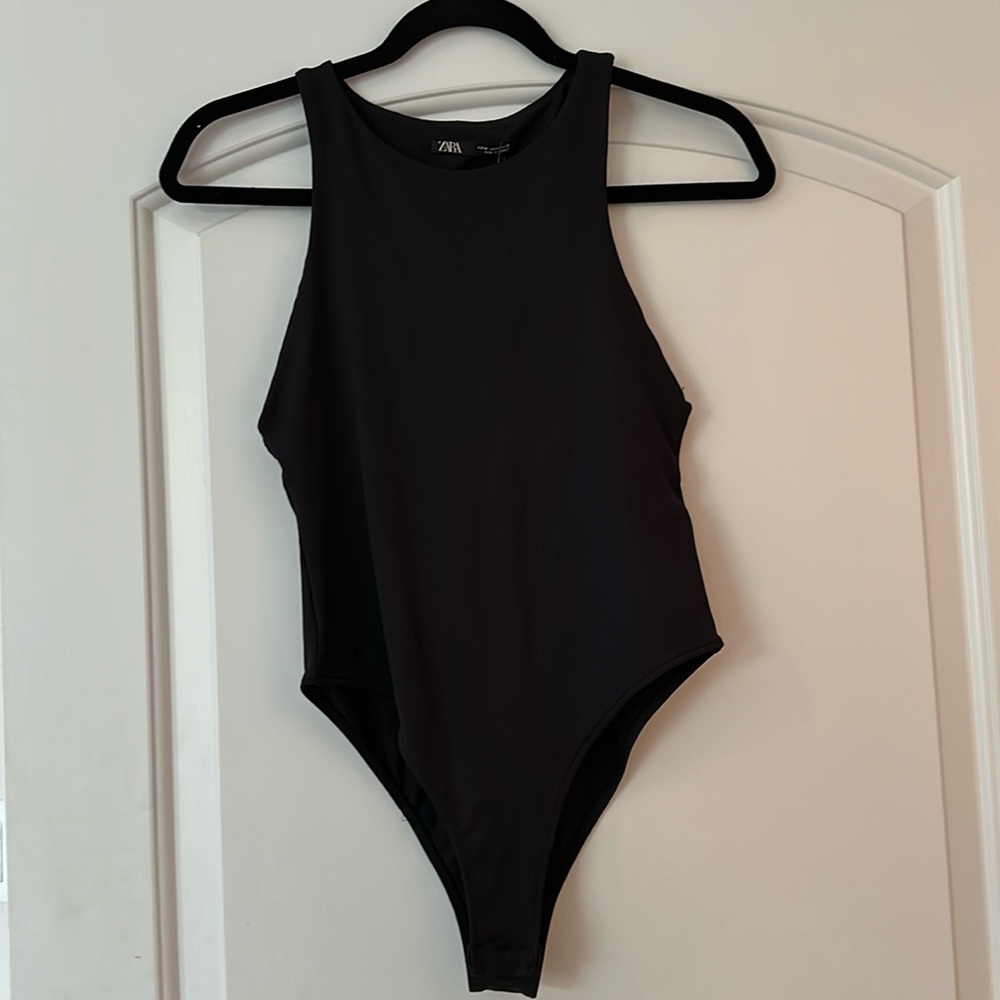 Zara black bodysuit